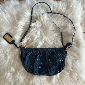Badger Mischka Beth Snake Print Purse